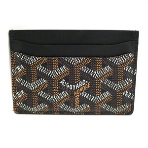 GOYARD Wallet Business Holder Black Accessory